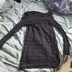 Guess black sweater dress